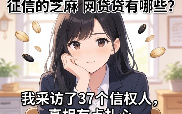 不上征信的芝麻 网贷有哪些？我采访了37个借款人，真相有点扎心