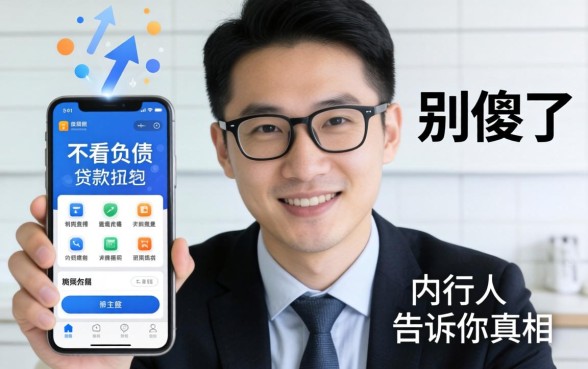 有没有真的不看负债的贷款软件?别傻了,内行人告诉你真相