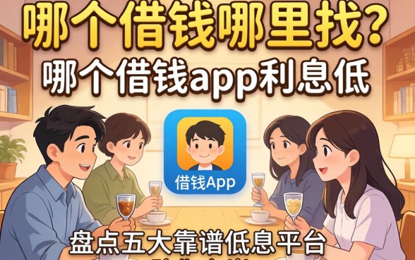 急需用钱哪里找？哪个借钱app利息低？盘点五大靠谱低息平台助你上岸