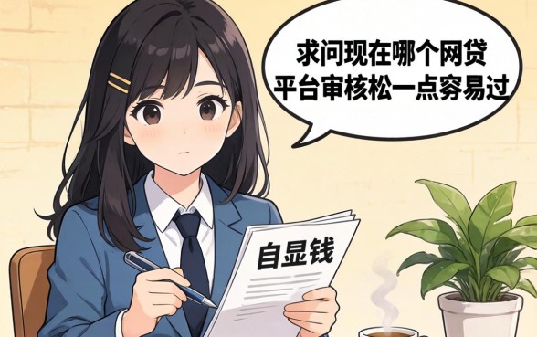 实在急用钱，求问现在哪个网贷平台审核松一点容易过？