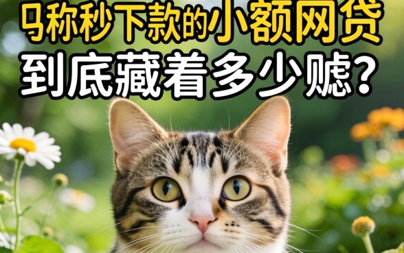 那些号称秒下款的小额网贷,到底藏着多少猫腻?