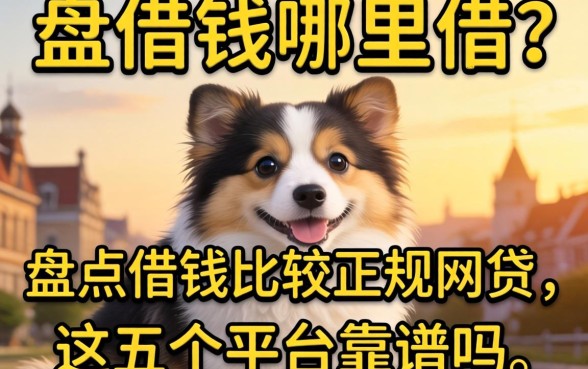 急需用钱哪里借?盘点借钱比较正规的网贷,这五个平台靠谱吗?