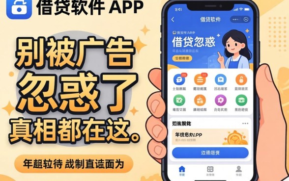 不限年龄的借钱软件APP？别被广告忽悠了，真相都在这
