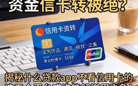 急需资金周转却因信用卡被拒?揭秘什么贷款app不看信用卡的,这五个平台或许能解燃眉之急!