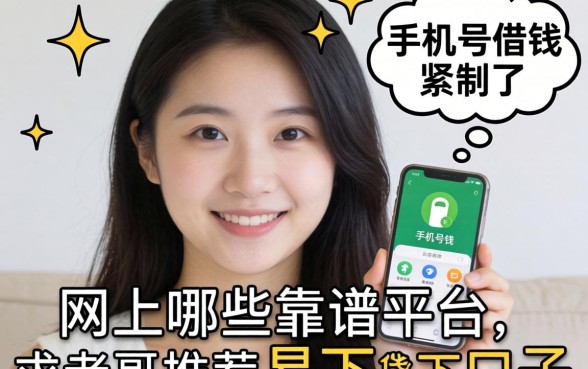手头紧想用手机号借钱，网上有哪些靠谱平台？求老哥们推荐几个容易下的口子！