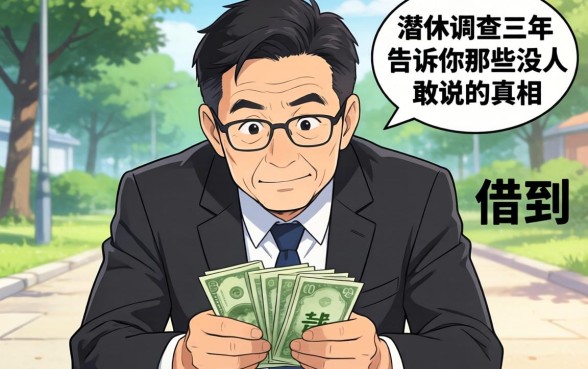 有什么地方可以借到钱？我潜伏调查三年，告诉你那些没人敢说的真相