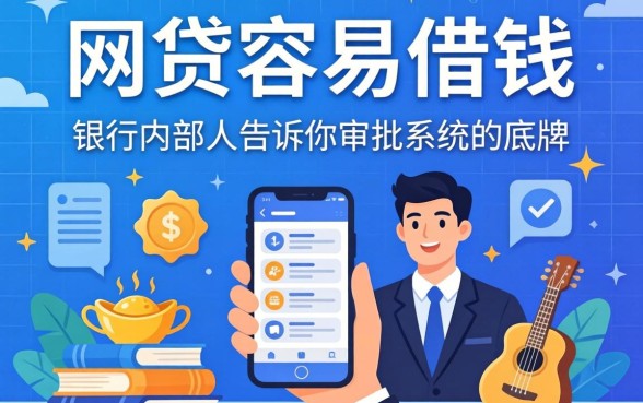 哪种网贷容易借钱？银行内部人告诉你审批系统的底牌
