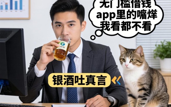 银行经理酒后吐真言：无门槛借钱app里的猫腻，我看都不看