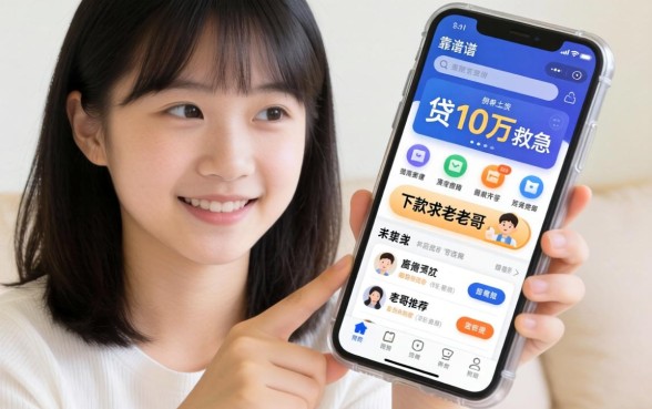 手头紧想贷10万救急，手机上哪些靠谱软件能下款？求老哥推荐！