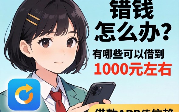 急需用钱怎么办?有哪些可以借到1000元左右的借款app值得信赖?