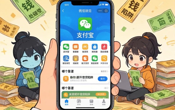 急需用钱却四处碰壁?微信支付宝贷款的软件哪个靠谱?深度解析助你避开借贷陷阱