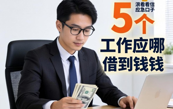 没工作在哪可以借到钱？分享5个不怎么看征信的应急口子