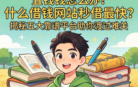 急需用钱怎么办?什么借钱网站秒借最快?揭秘五大靠谱平台助你渡过难关
