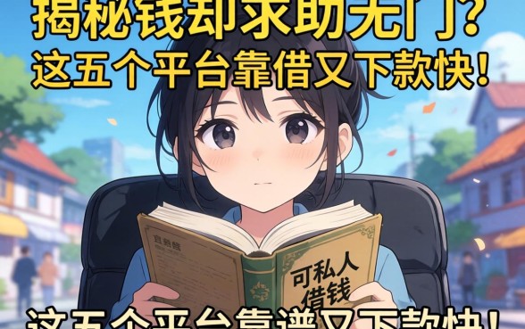 急需用钱却求助无门？揭秘可以私人借钱的机构，这五个平台靠谱又下款快！