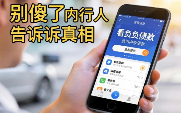 有没有真的不看负债的贷款软件?别傻了,内行人告诉你真相