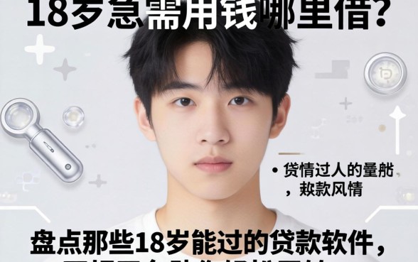 刚满18岁急需用钱哪里借？盘点那些18岁能过的贷款软件，正规平台助你轻松周转