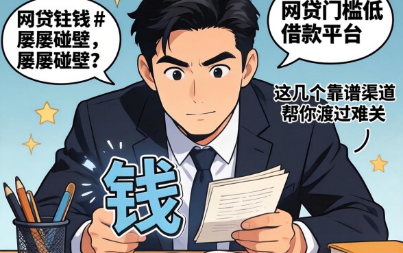 急需用钱却屡屡碰壁？网贷门槛低的借款平台有哪些，这几个靠谱渠道帮你渡过难关