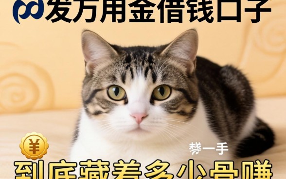 那些类似浦发万用金一样的借钱口子,到底藏着多少猫腻?