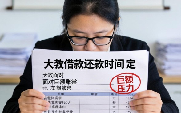 大额借款还款时间怎么定？面对巨额账单压力，如何科学规划才能避免逾期危机？