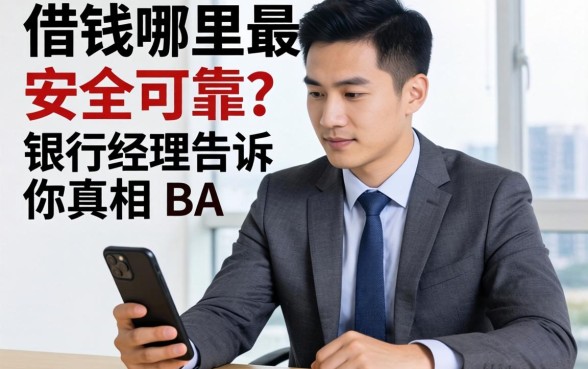 手机借钱哪里最安全可靠？银行经理告诉你真相