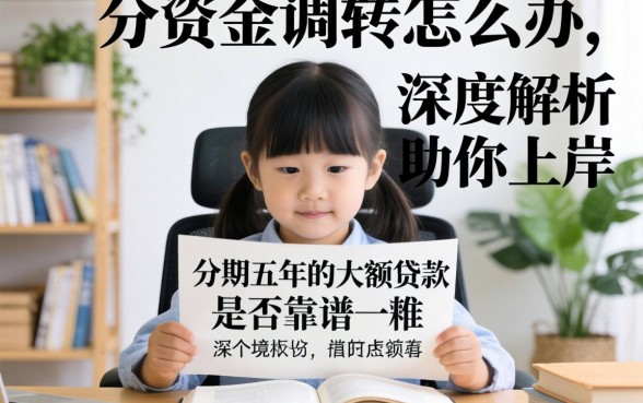 急需资金周转怎么办？分期五年的大额贷款是否靠谱？深度解析助你上岸