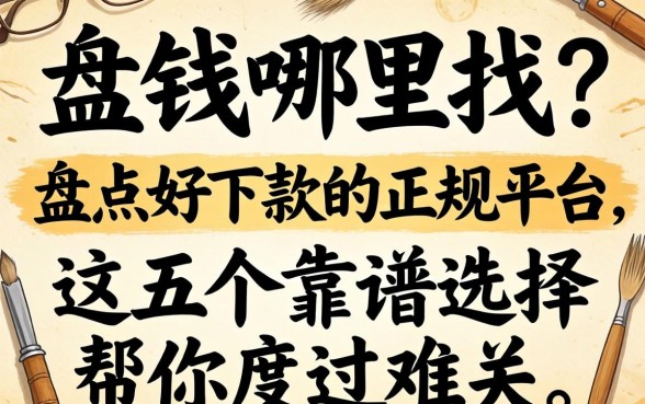 急需用钱哪里找？盘点好下款的正规平台，这五个靠谱选择帮你度过难关