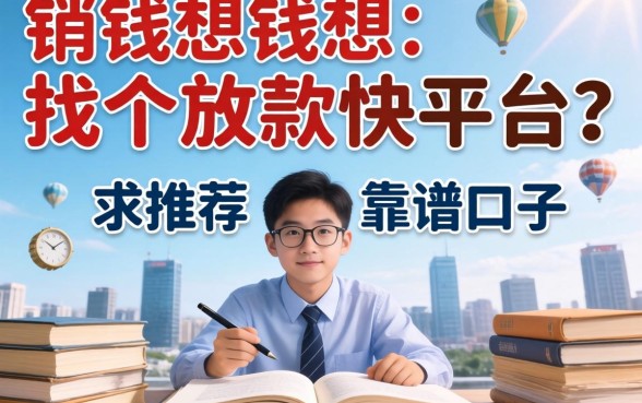 急需用钱想找个放款快的平台,求推荐靠谱的口子!