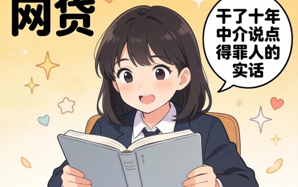 都能通过的网贷有哪些？干了十年中介说点得罪人的实话