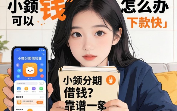 急需用钱怎么办？哪些可以小额分期的借钱app靠谱且下款快？