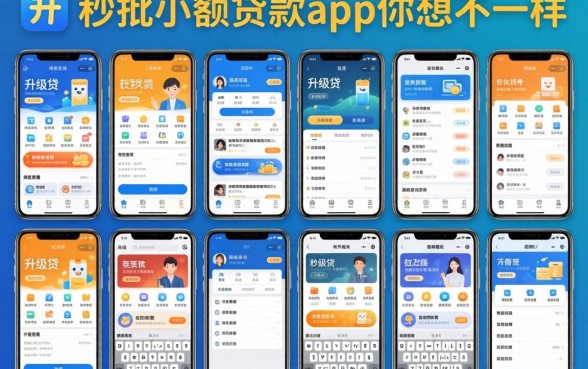 我试了十几个像升级贷一样的贷款软件,发现秒批小额贷款app的真相和你想的不一样