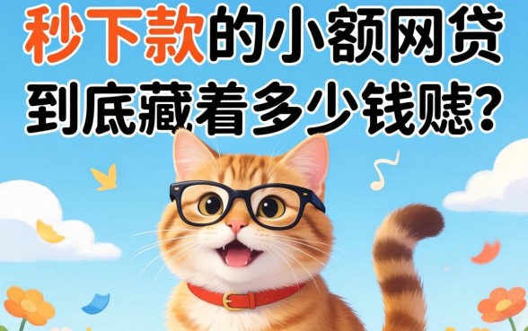 那些号称秒下款的小额网贷,到底藏着多少猫腻?
