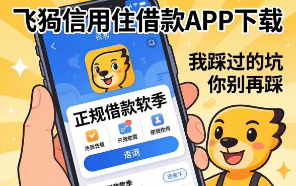 找类似飞猪信用住借款app下载一样正规的借款软件，我踩过的坑你别再踩