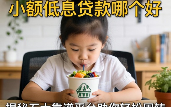 急需用钱怎么办？小额低息贷款哪个好？揭秘五大靠谱平台助你轻松周转