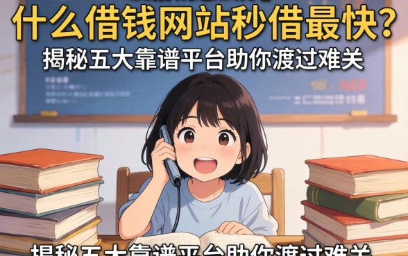 急需用钱怎么办?什么借钱网站秒借最快?揭秘五大靠谱平台助你渡过难关