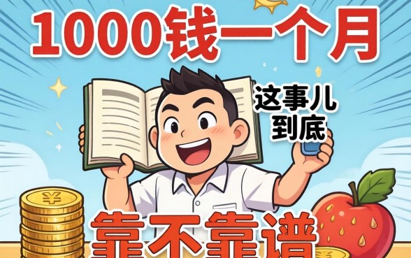 借1000块钱一个月，这事儿到底靠不靠谱？