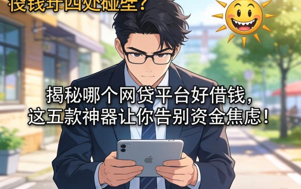 急需用钱却四处碰壁？揭秘哪个网贷平台好借钱，这五款神器让你告别资金焦虑！
