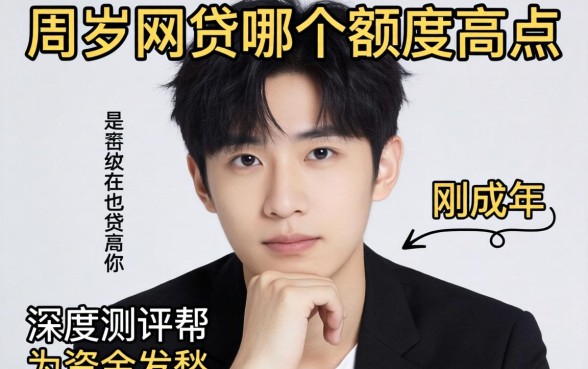 20周岁网贷哪个额度高点?刚成年的你是否也在为资金发愁,这篇深度测评帮你找到答案