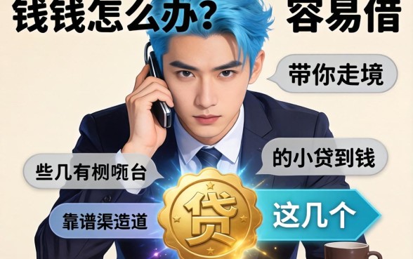 急需用钱怎么办？容易借到钱的小贷有哪些平台？这几个靠谱渠道带你走出困境