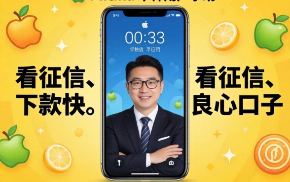 苹果手机用户求助：有没有那种不看征信、下款快的良心口子？求大神推荐！