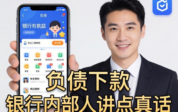 有没有不看负债下款的软件？银行内部人讲点真话