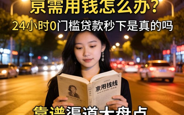 深夜急需用钱怎么办？24小时0门槛贷款秒下是真的吗？靠谱渠道大盘点