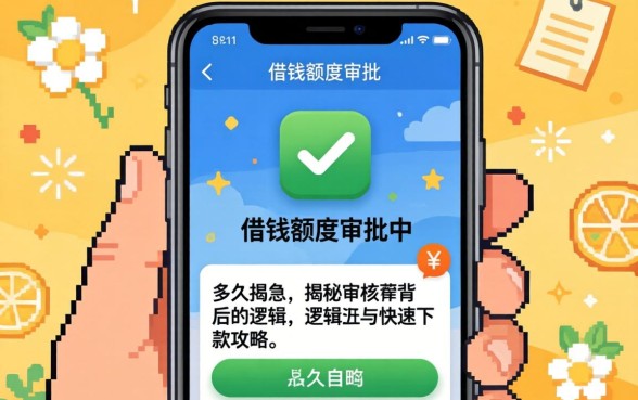 手机借钱额度审批中需要多久？揭秘审核背后的逻辑与快速下款攻略