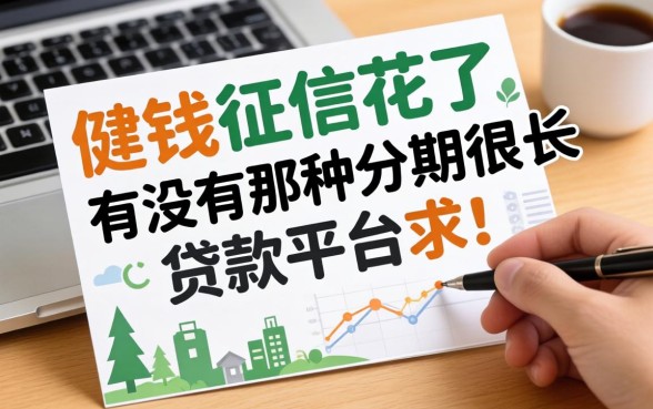 想借钱但征信花了,有没有那种分期很长的贷款平台求推荐?
