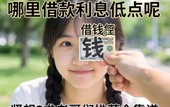 手头紧想借钱,哪里借款利息低点呢?求老哥们推荐个靠谱的!