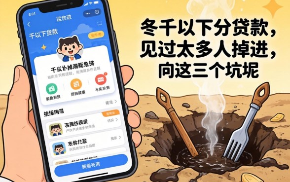 借2千以下的贷款app，我见过太多人掉进这三个坑