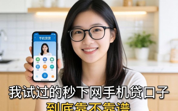 做小生意这几年，我试过的2026秒下网手机贷口子到底靠不靠谱？