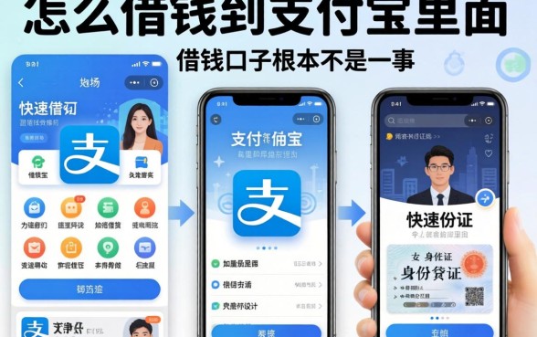 我试了十几个平台，发现怎么借钱到支付宝里面和手机和身份证快速借钱口子根本不是一回事