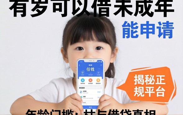 借钱软件几岁可以借？未成年能申请吗？揭秘正规平台的年龄门槛与借贷真相