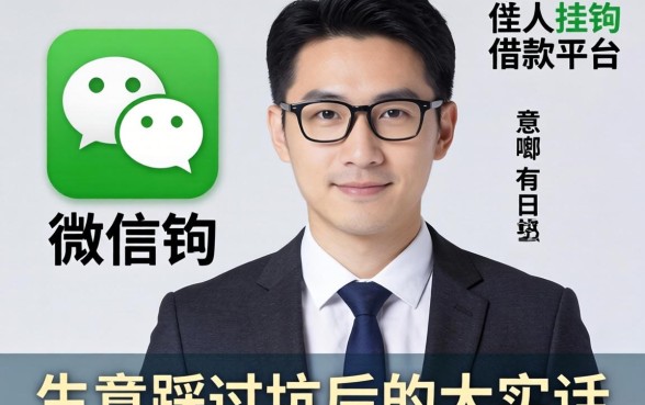 和微信挂钩的借款平台有哪些?生意人踩过坑后的大实话