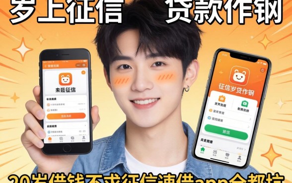 我试了不上征信的贷款软件,发现20岁借钱不求征信速借app全是坑